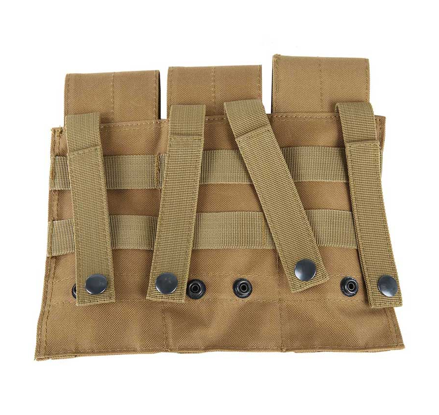 Bolsa Tactica Militar Molle Triple Airsoft Rifle PBM21