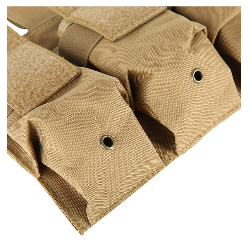 Bolsa Tactica Militar Molle Triple Airsoft Rifle PBM21