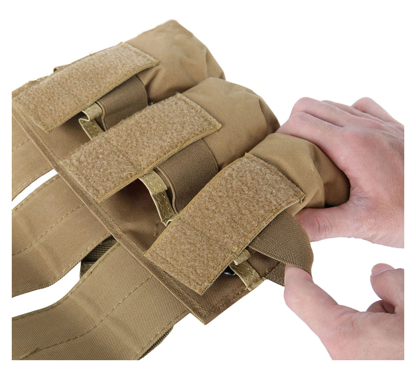 Bolsa Tactica Militar Molle Triple Airsoft Rifle PBM21