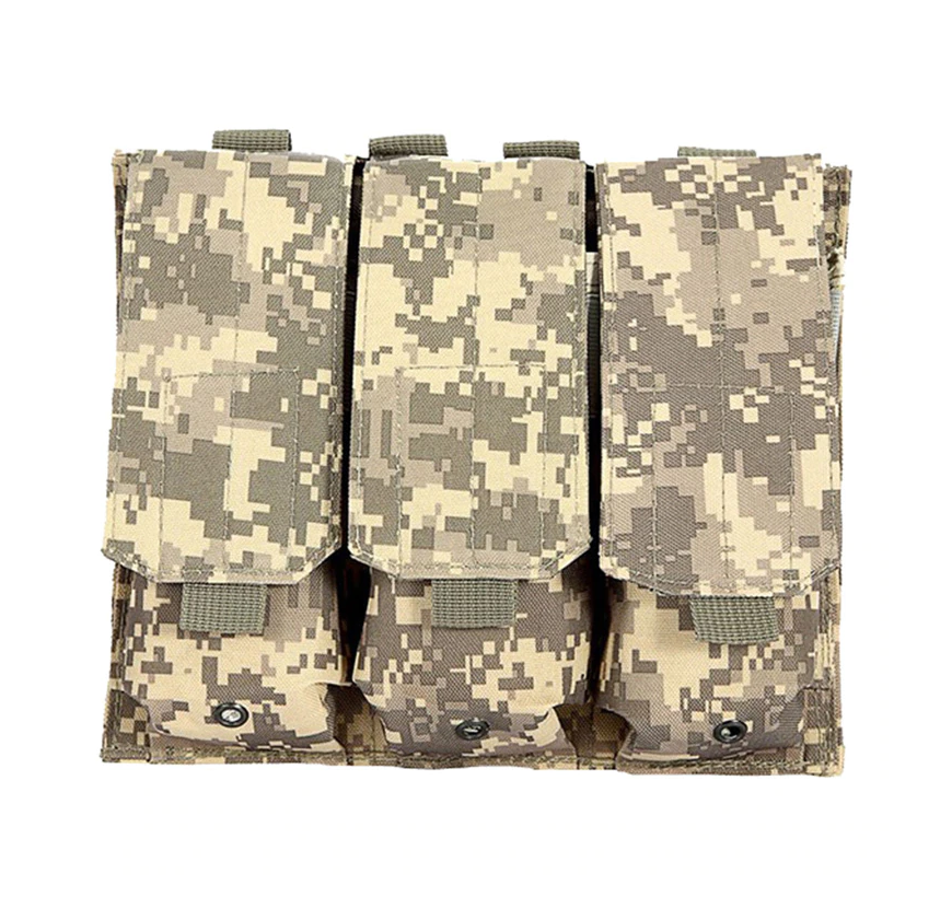 Bolsa Tactica Militar Molle Triple Airsoft Rifle PBM21