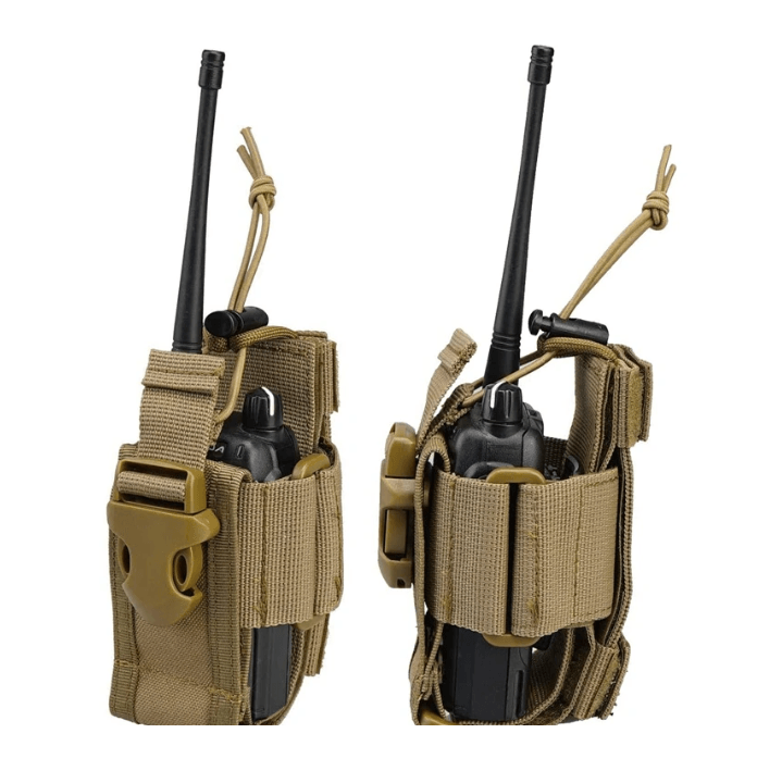 Pouch Tactico Molle WalkieTalkie Radio Funda PBM16