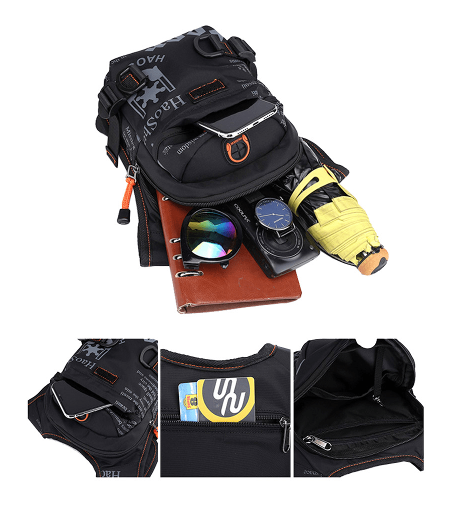 Bolso Mochila Impermeable Multiuso Muslera Urbano M87