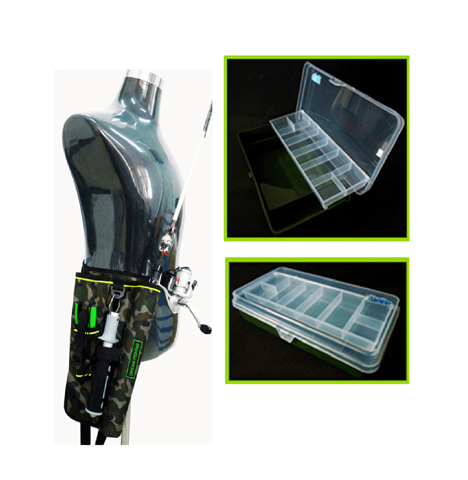 Bolso Herramientas Pesca Multifuncional HRR28