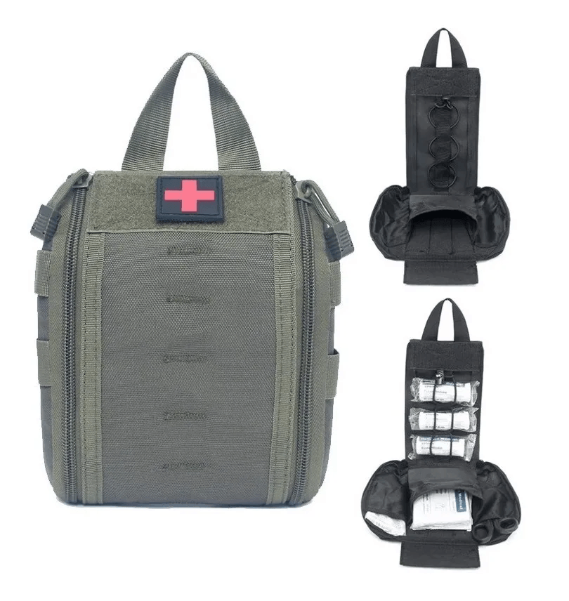 Bolso Pouch Primeros Auxilios Apertura Rapida Molle PBM5