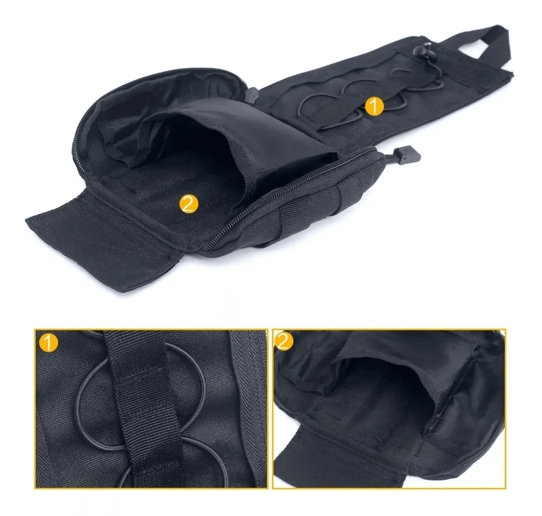 Bolso Pouch Primeros Auxilios Apertura Rapida Molle PBM5