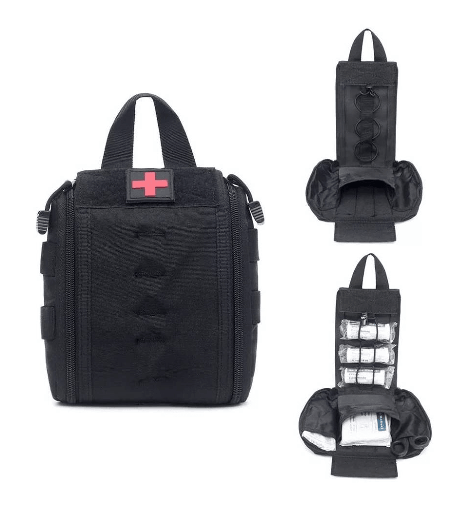 Bolso Pouch Primeros Auxilios Apertura Rapida Molle PBM5