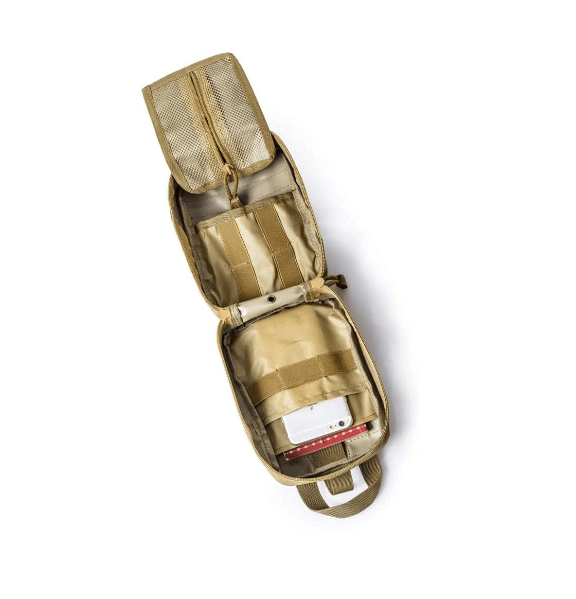 Bolso Pouch Tactico Molle Kit Primeros Auxilios PBM12