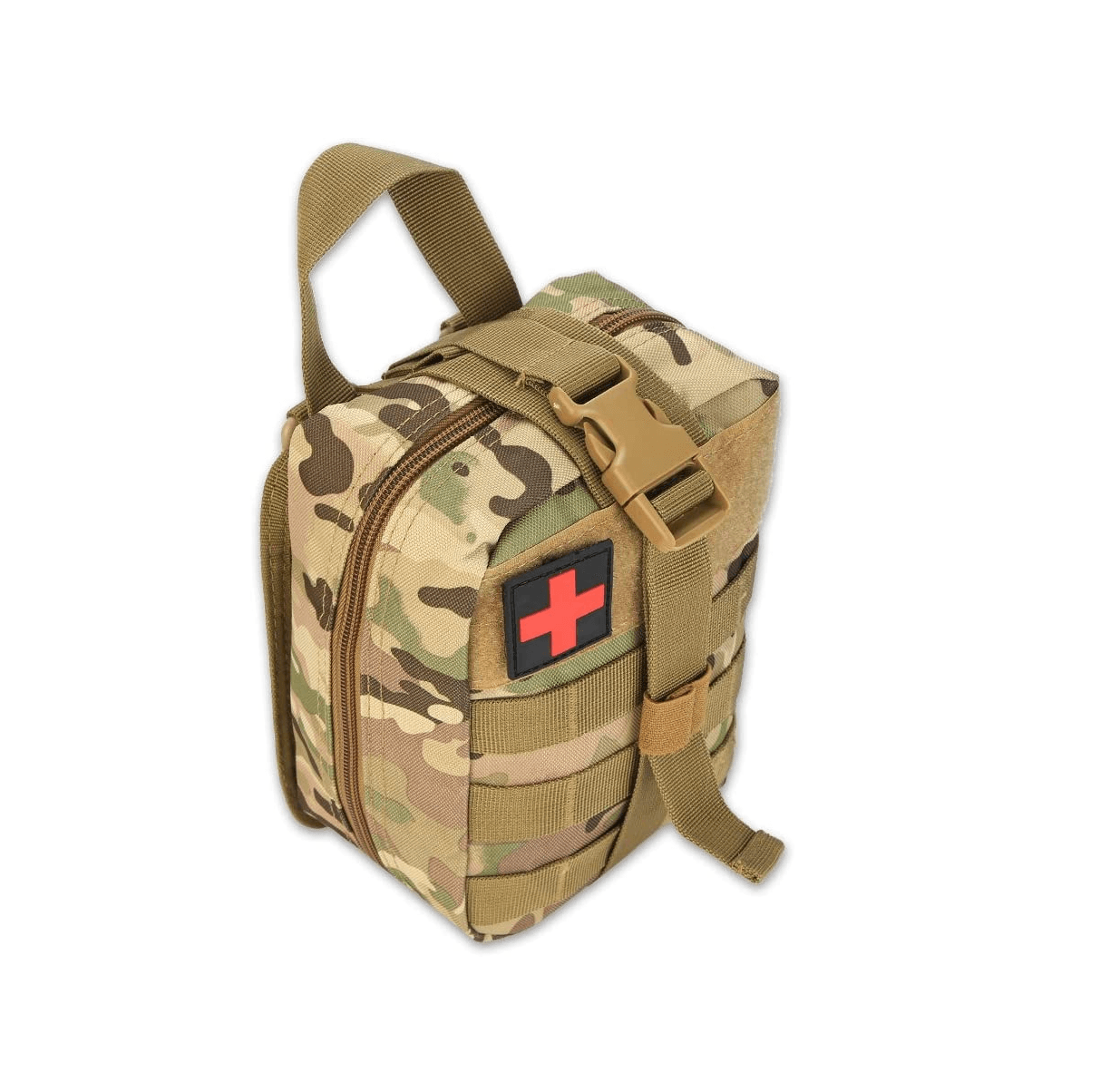 Bolso Pouch Tactico Molle Kit Primeros Auxilios PBM12