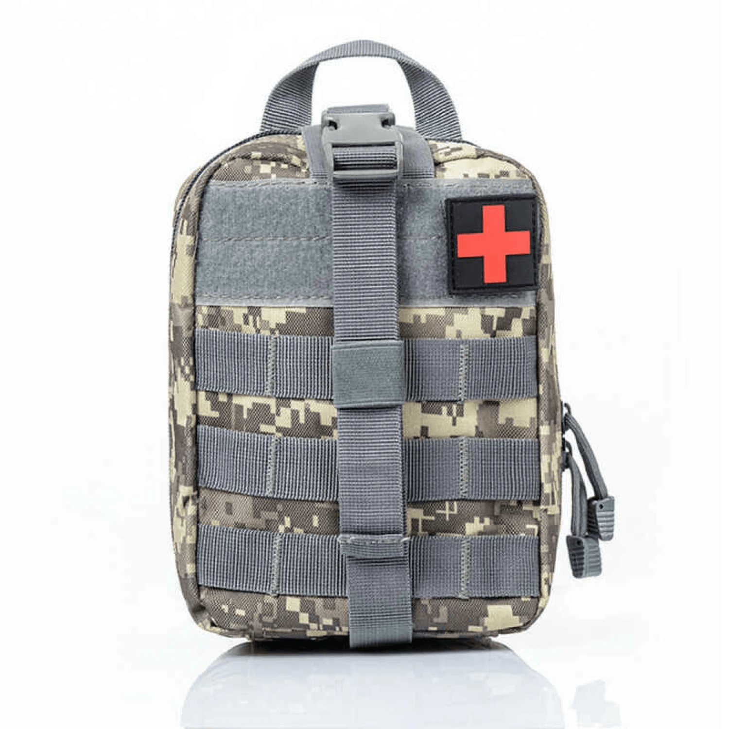 Bolso Pouch Tactico Molle Kit Primeros Auxilios PBM12