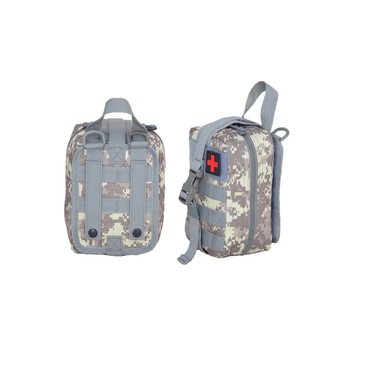 Bolso Pouch Tactico Molle Kit Primeros Auxilios PBM12