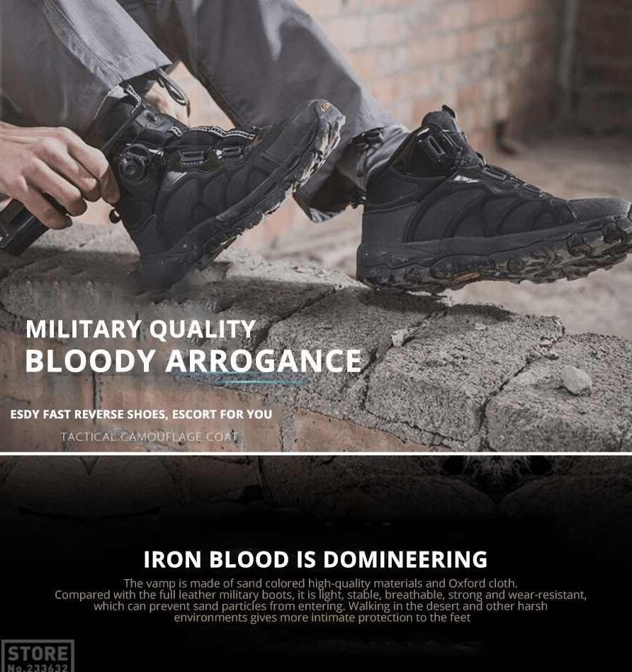 Botas Tactica Esdy Outdoor Trekking CZ12