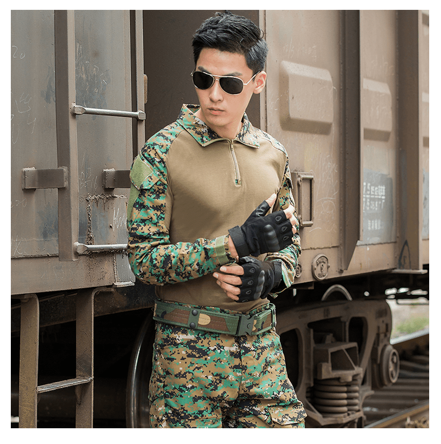 Camisa Tactica Militar Manga Larga CCVP11