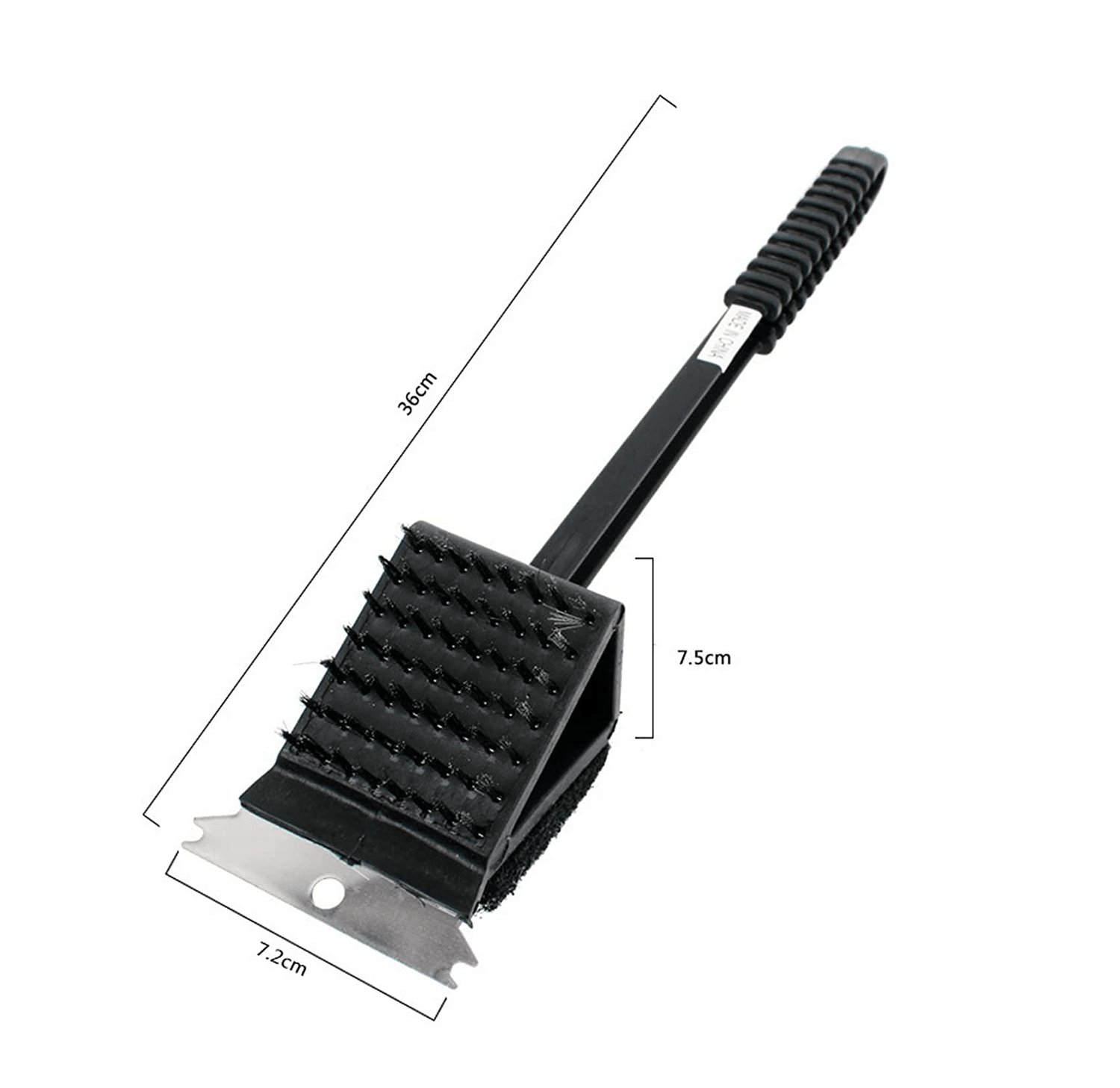 Cepillo 3en1 Limpiar Parrillas Cerdas Cobre CDL1