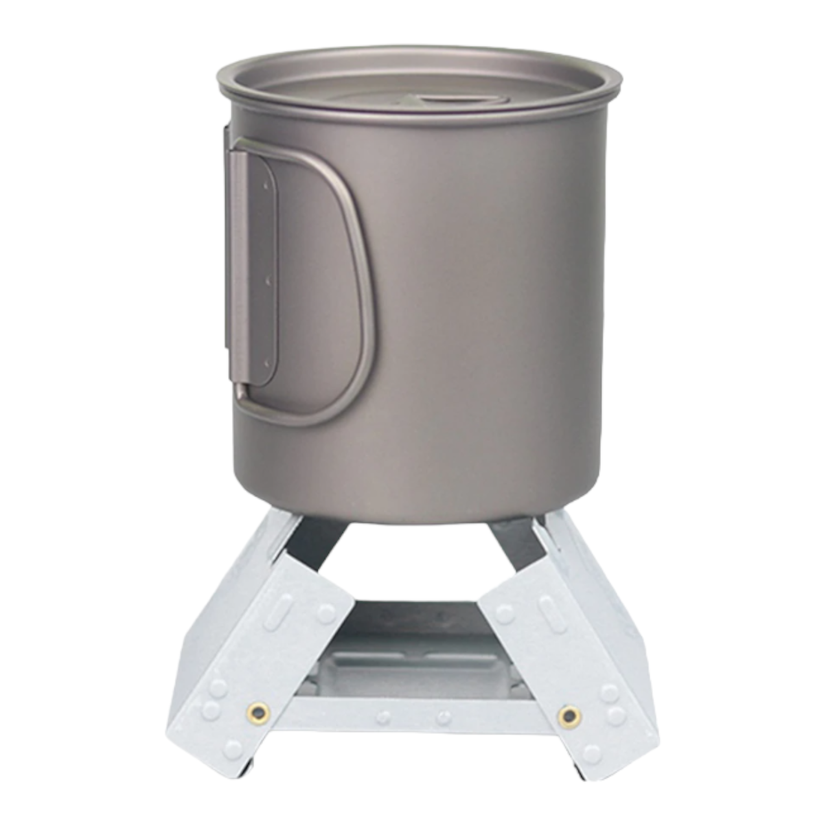 Quemador Estufa Plegable Portatil NO INCLUYE ALCOHOL SOLIDO CN15