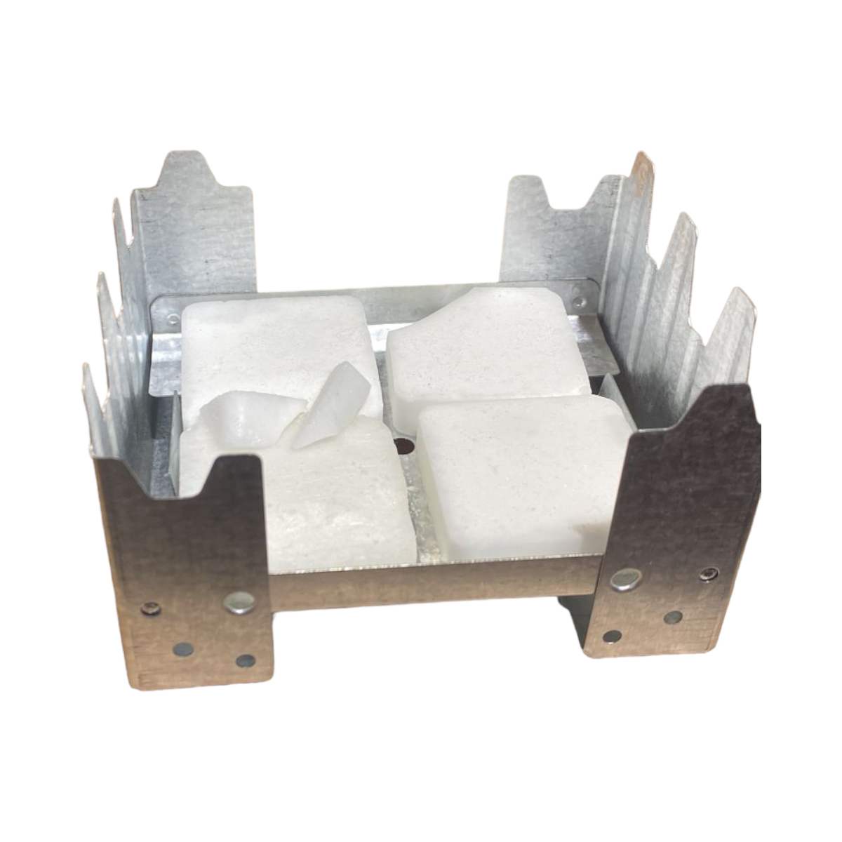 Quemador Estufa Plegable Portatil NO INCLUYE ALCOHOL SOLIDO CN15