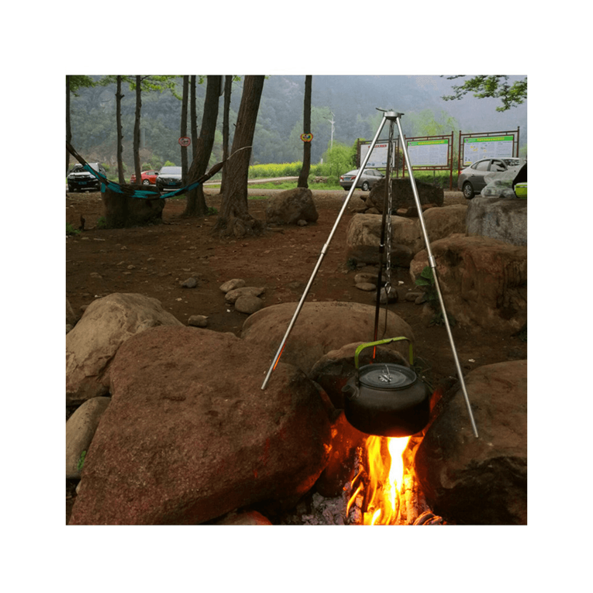 Tetera portatil aluminio ligero 800ml CT25