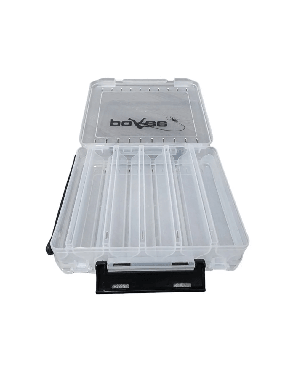 Caja Doble Cara Porta 10 Señuelos Anzuelos Pesca Caza 17x20 HRR35