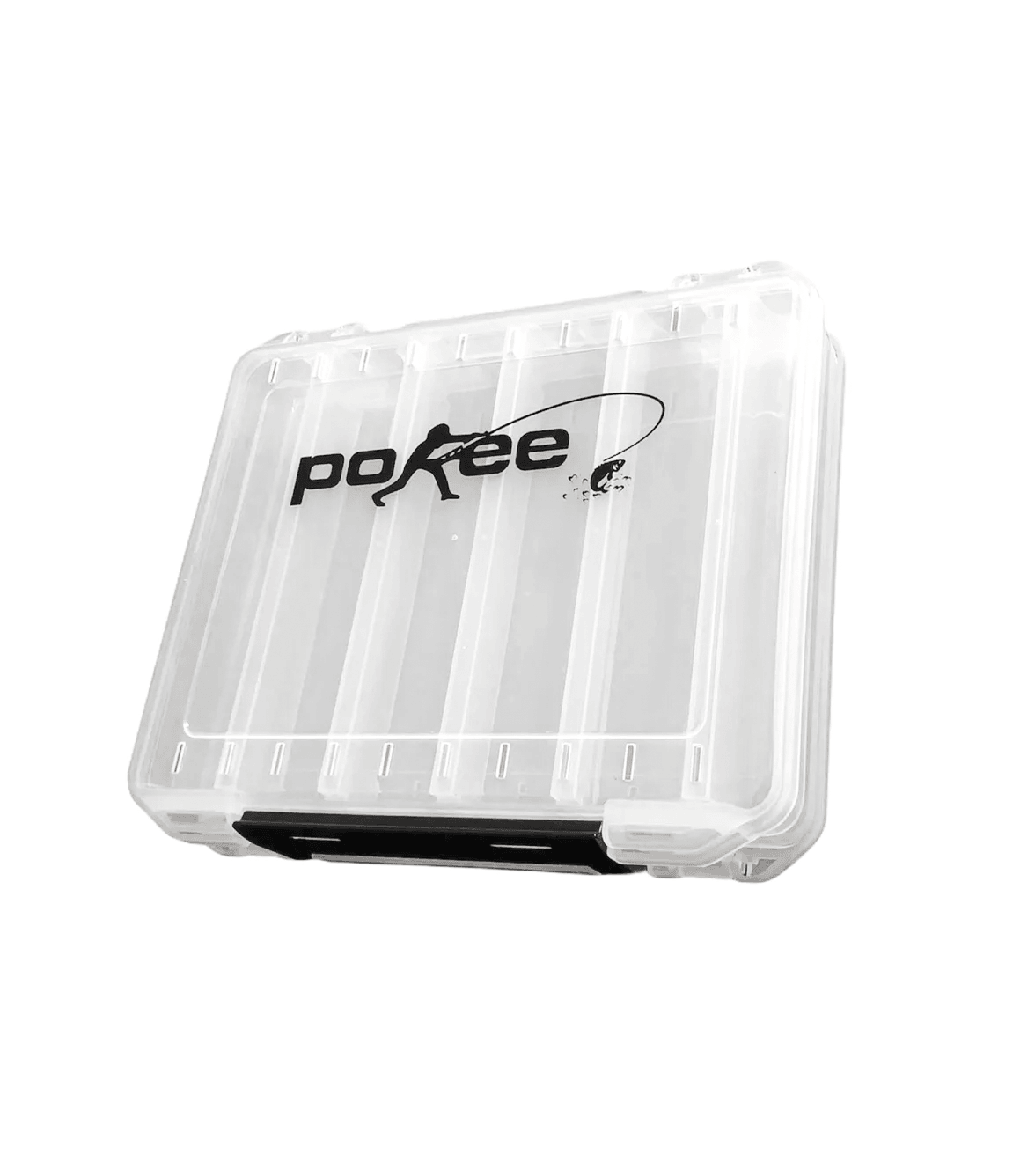 Caja Doble Cara Porta 10 Señuelos Anzuelos Pesca Caza 17x20 HRR35