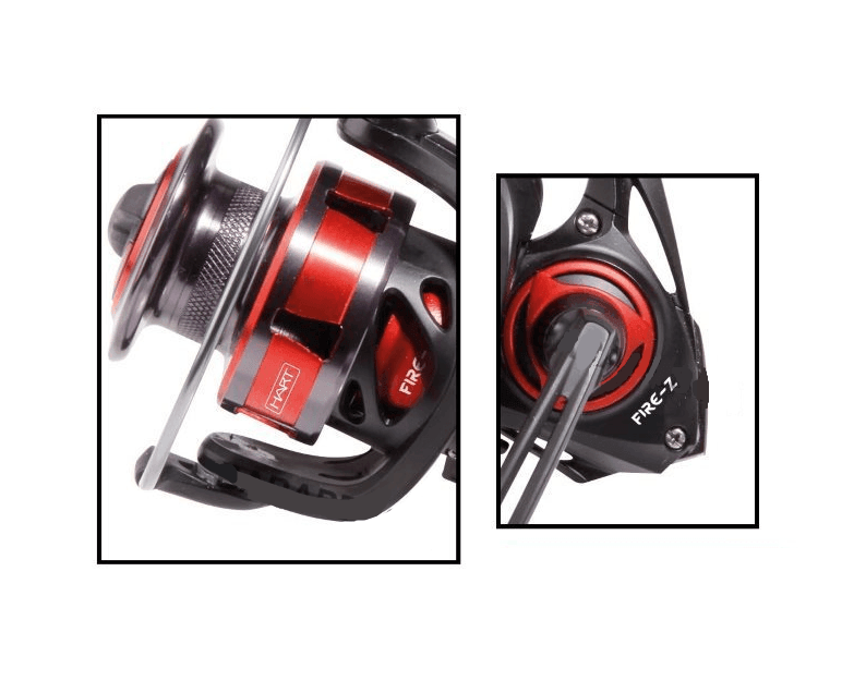 Carrete Hart Fire Z 40 Spinning Pesca CRT6