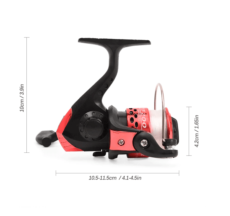 Carrete Pesca Pokee Pequeño Yf 200 CRT17