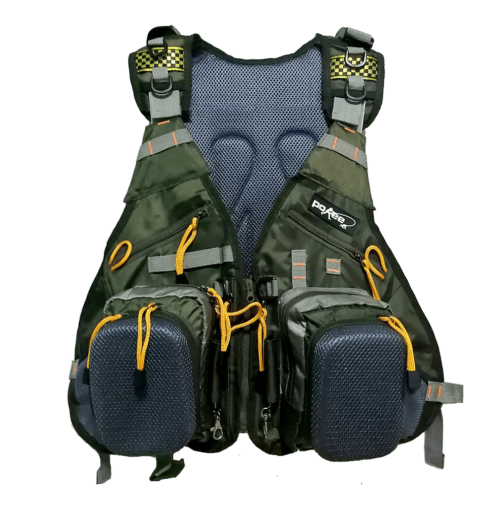 Chaleco Pesca Malla Multifuncional pokee3 CHP8