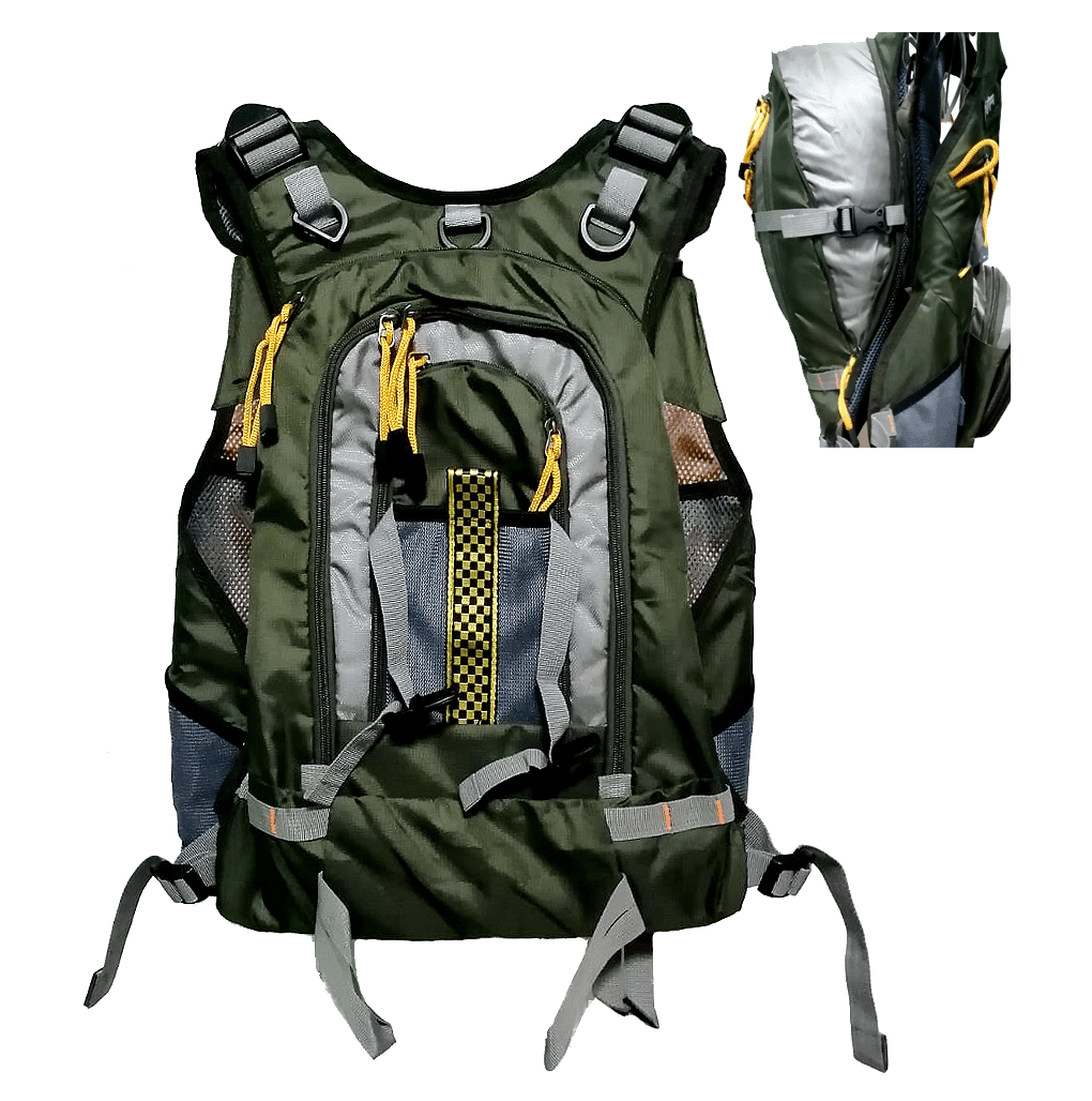 Chaleco Pesca Malla Multifuncional pokee3 CHP8