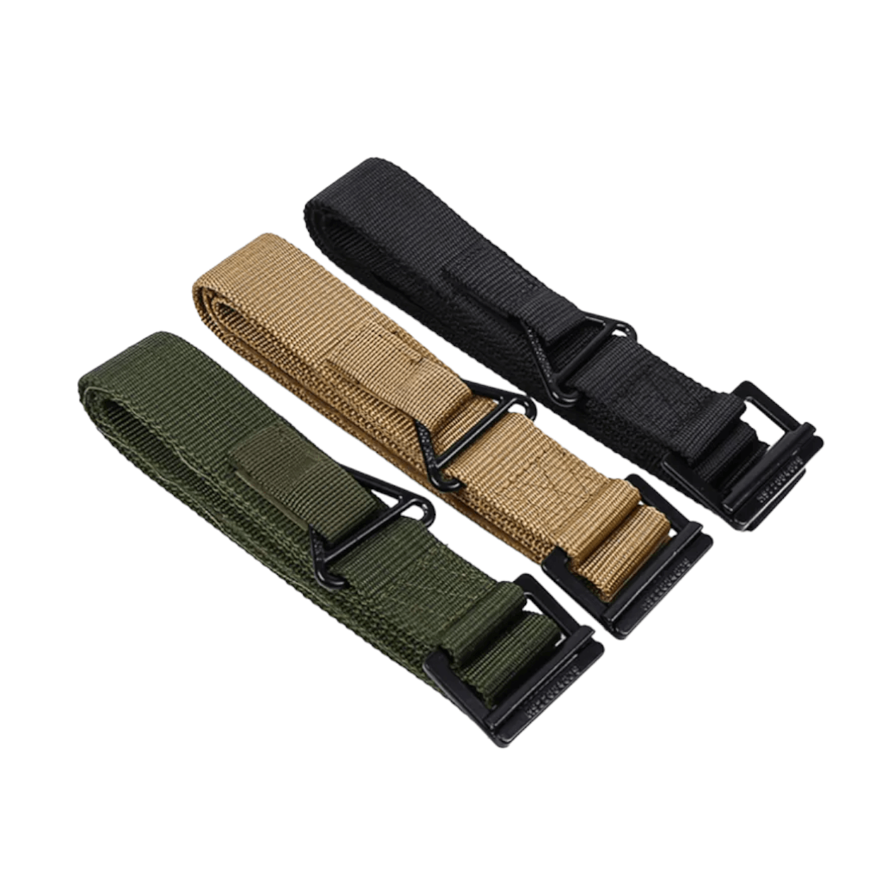 Cinturon Correa Tactico Lona Militar Ajustable CTM5