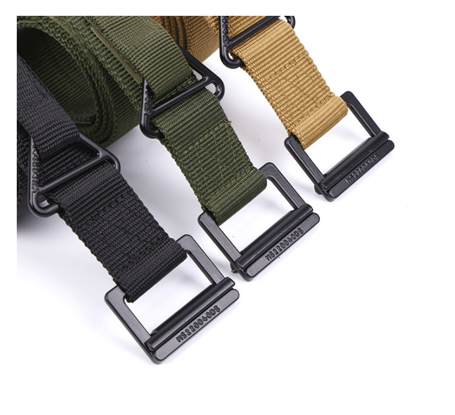 Cinturon Correa Tactico Lona Militar Ajustable CTM5