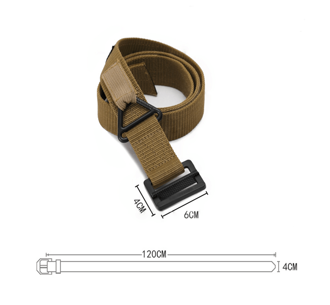 Cinturon Correa Tactico Lona Militar Ajustable CTM5