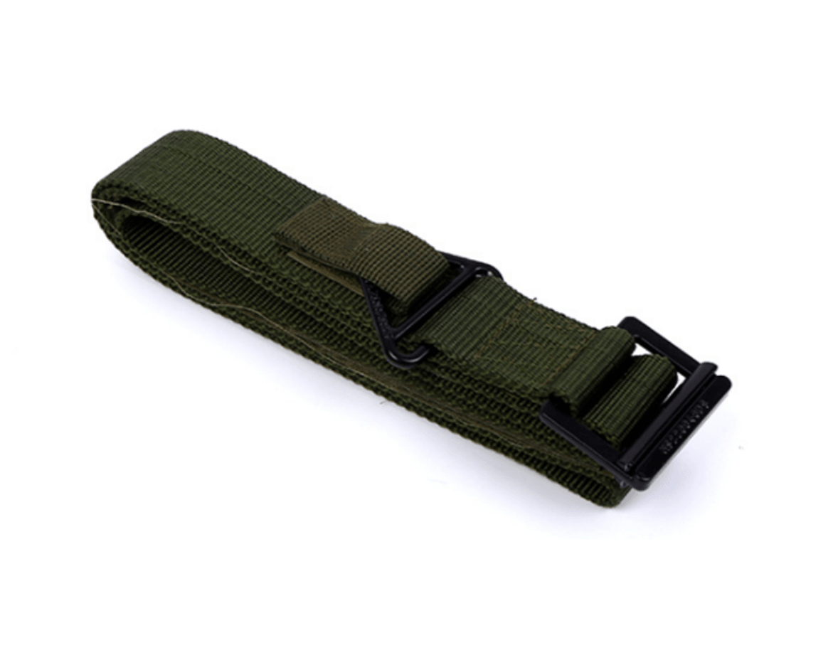 Cinturon Correa Tactico Lona Militar Ajustable CTM5