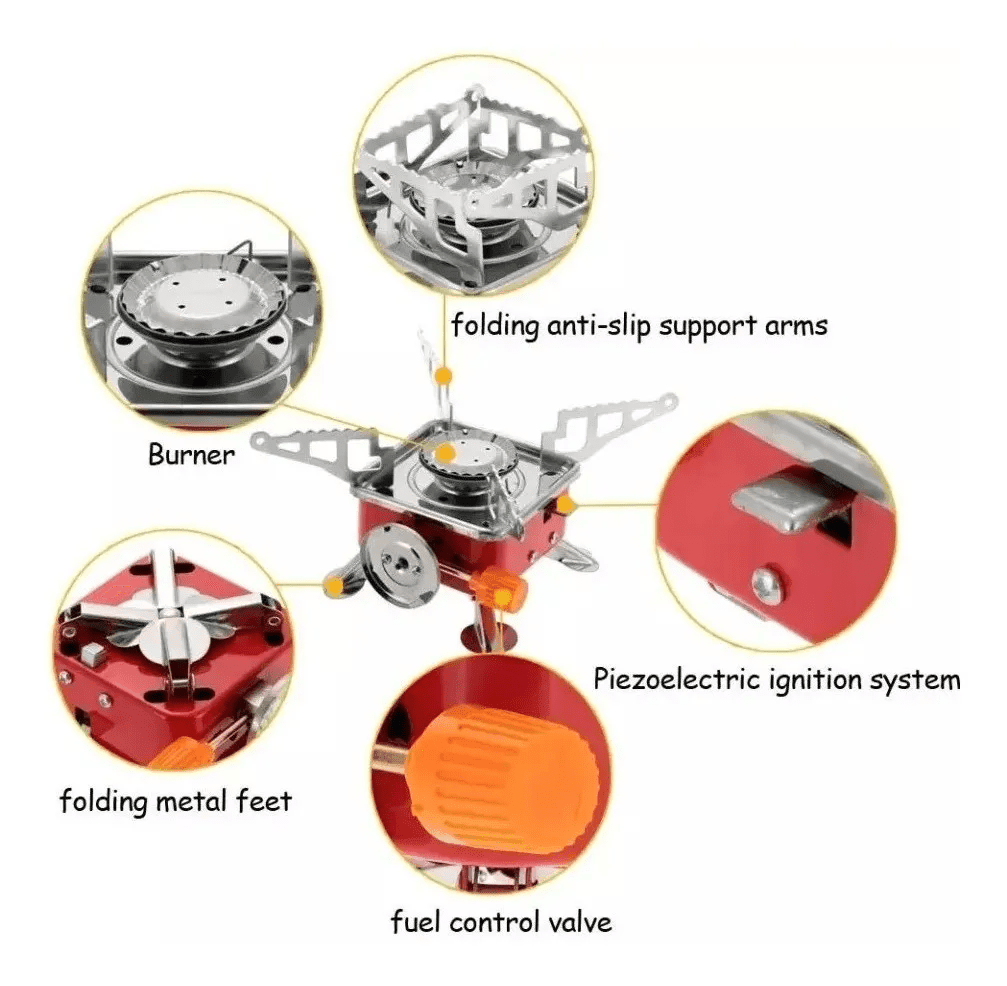 Cocinilla Mini Gas Mas Bolso Camping CN1