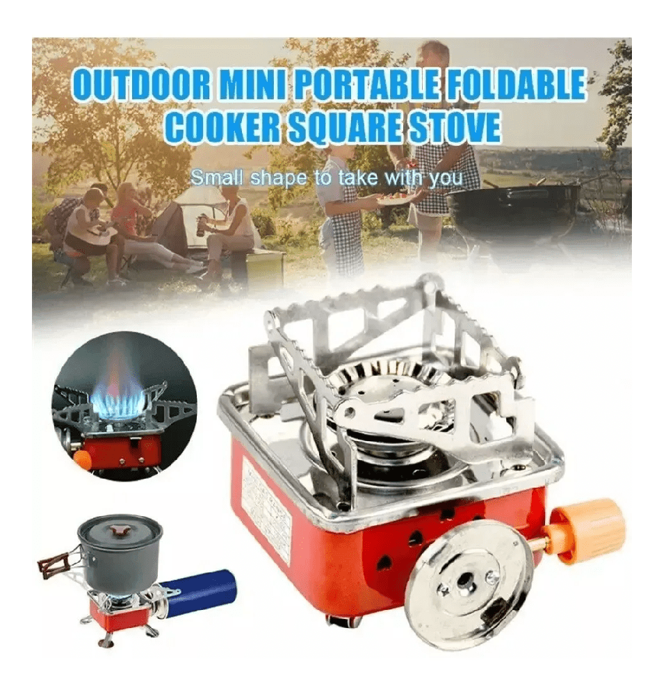 Cocinilla Mini Gas Mas Bolso Camping CN1