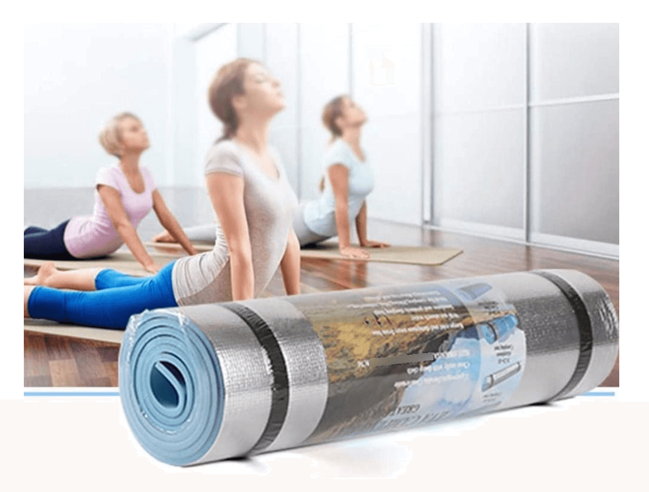 Colchoneta De Goma Eva Aluminio Camping Outdoor Multiuso CCH5