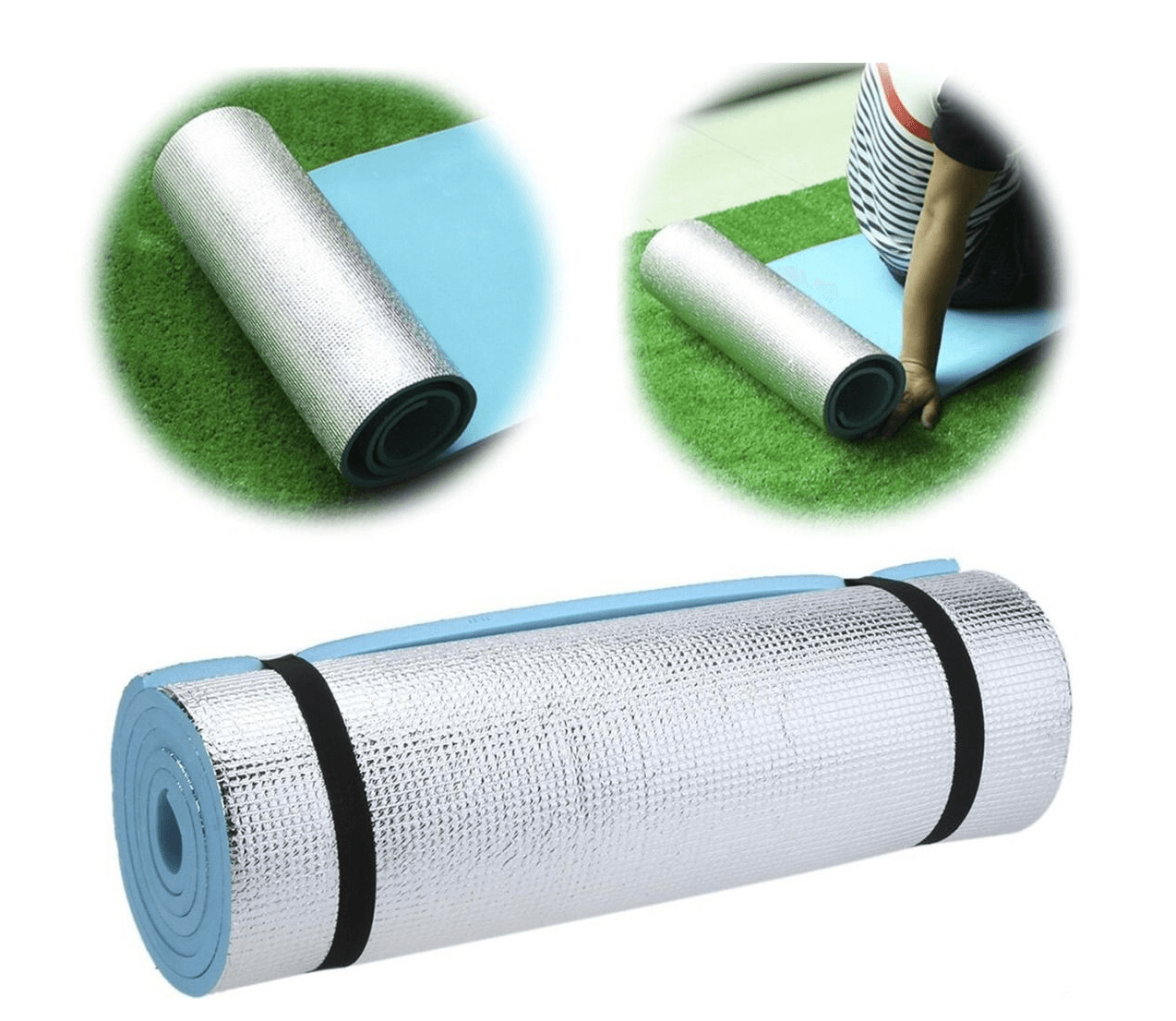 Colchoneta De Goma Eva Aluminio Camping Outdoor Multiuso CCH5