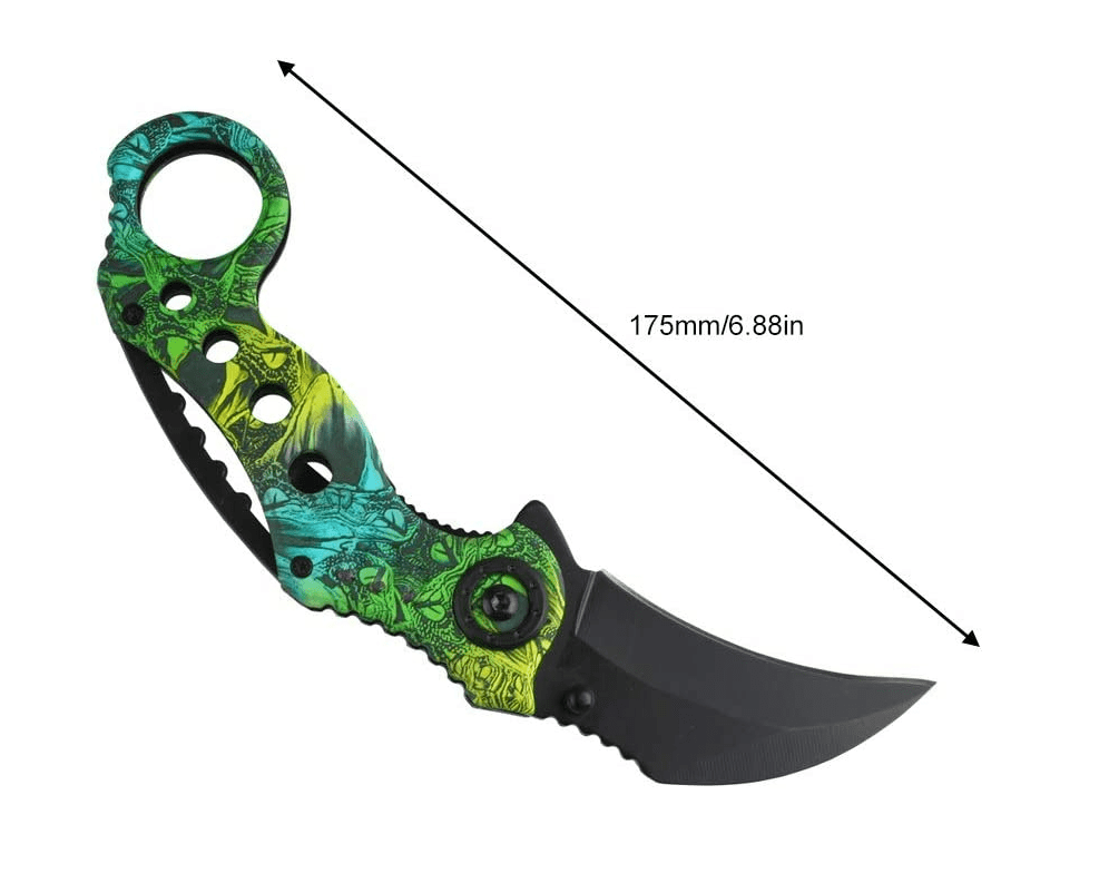 Cuchillo Tactico C48 Garra Plegable Clip CHMP18