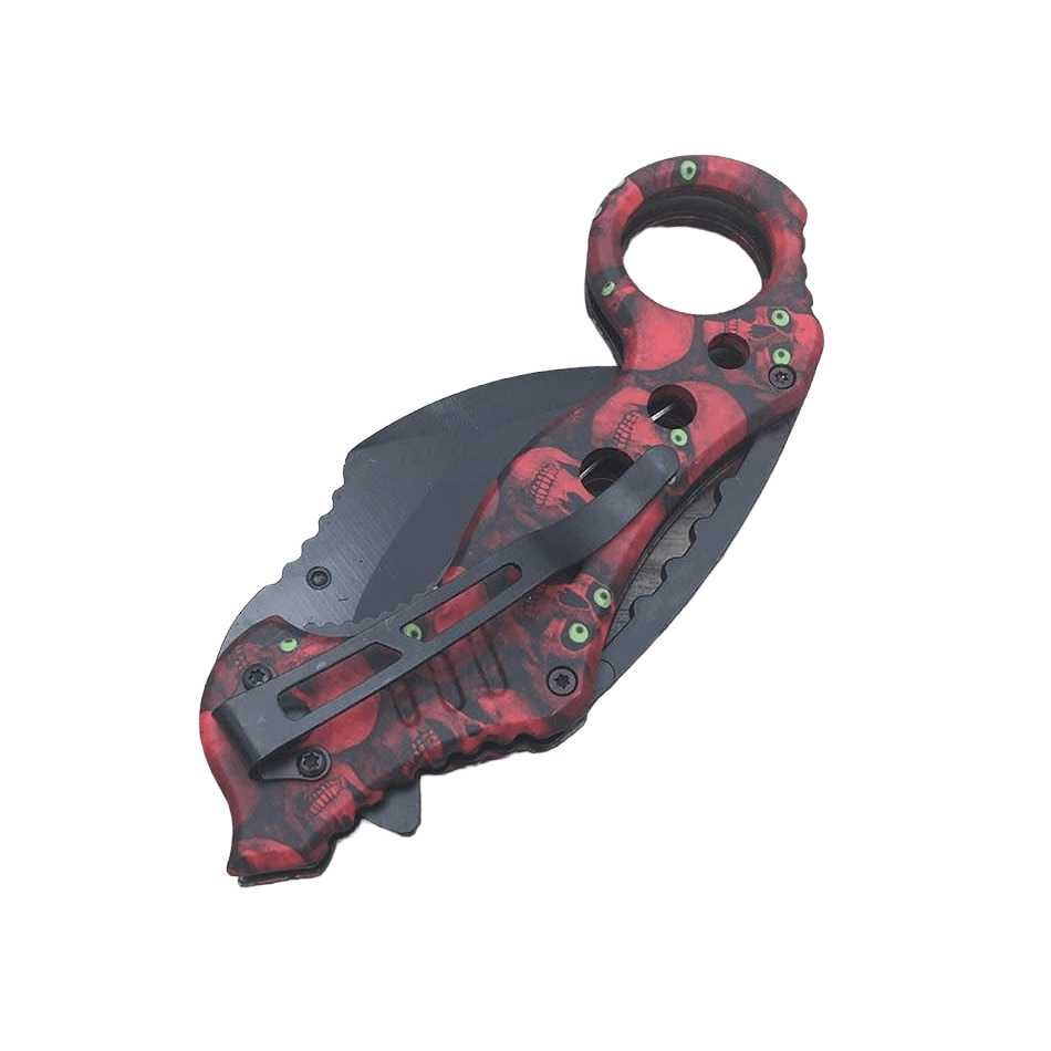 Cuchillo Tactico C48 Garra Plegable Clip CHMP18