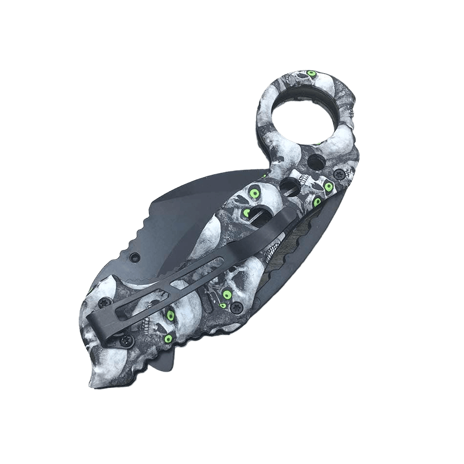 Cuchillo Tactico C48 Garra Plegable Clip CHMP18