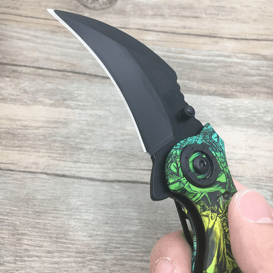 Cuchillo Tactico C48 Garra Plegable Clip CHMP18