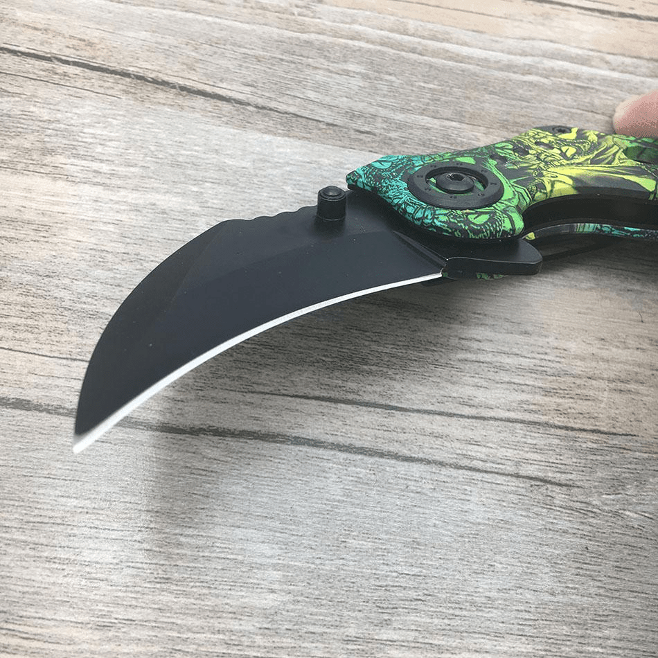 Cuchillo Tactico C48 Garra Plegable Clip CHMP18