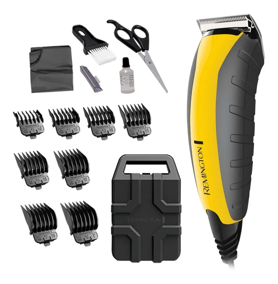 Corta Pelo Remington Virtualmente Indestructible Hc5850 Color Amarillo