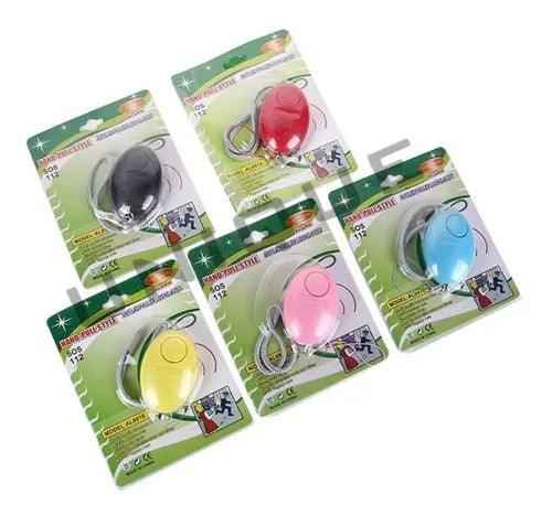 Llavero Alarma Defensa Personal Espanta Delincuentes LL5