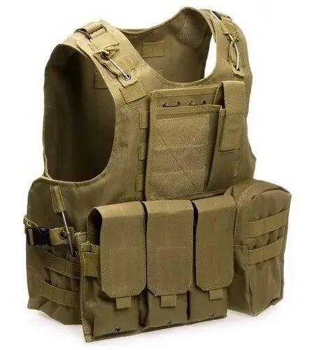 Chaleco De Seguridad Porta Placas Airsoft CL6