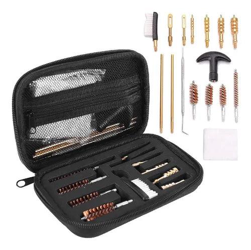 Set Kit 16pcs Limpieza Con Estuche Pistola Rifle SLR1