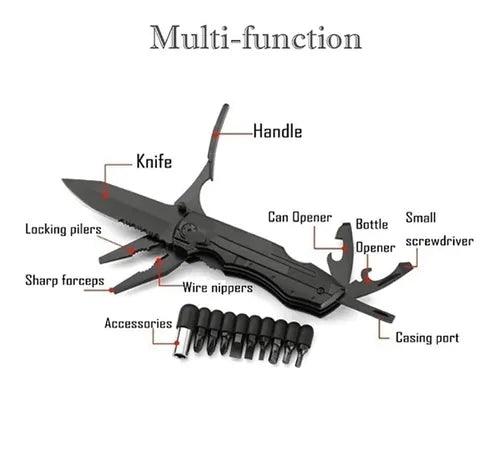 Alicate Cuchillo Multiherramienta Multiuso Supervivencia EDC13