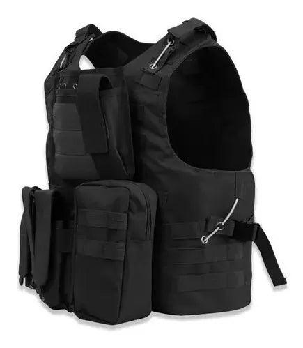 Chaleco De Seguridad Porta Placas Airsoft CL6