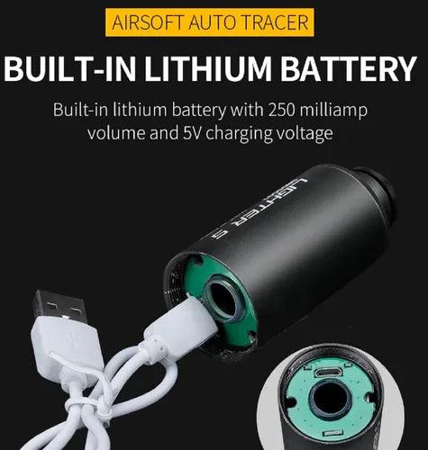 Trazador Balines Airsoft Silenciador Rastreador TZR1