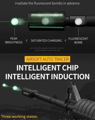 Trazador Balines Airsoft Silenciador Rastreador TZR1