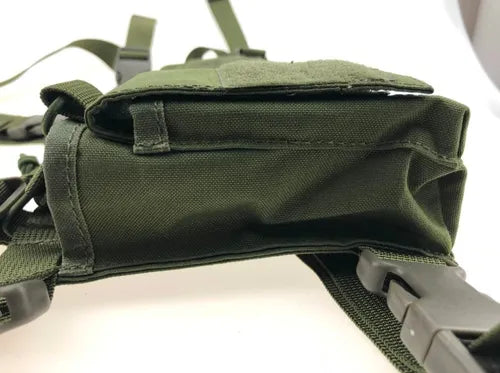 Bolso Arnés Airsoft Molles Cinturón Porta Mz Radio CL7