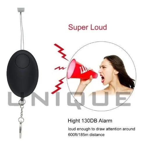 Llavero Alarma Defensa Personal Espanta Delincuentes LL5