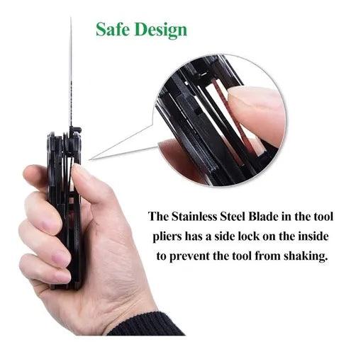 Alicate Cuchillo Multiherramienta Multiuso Supervivencia EDC13